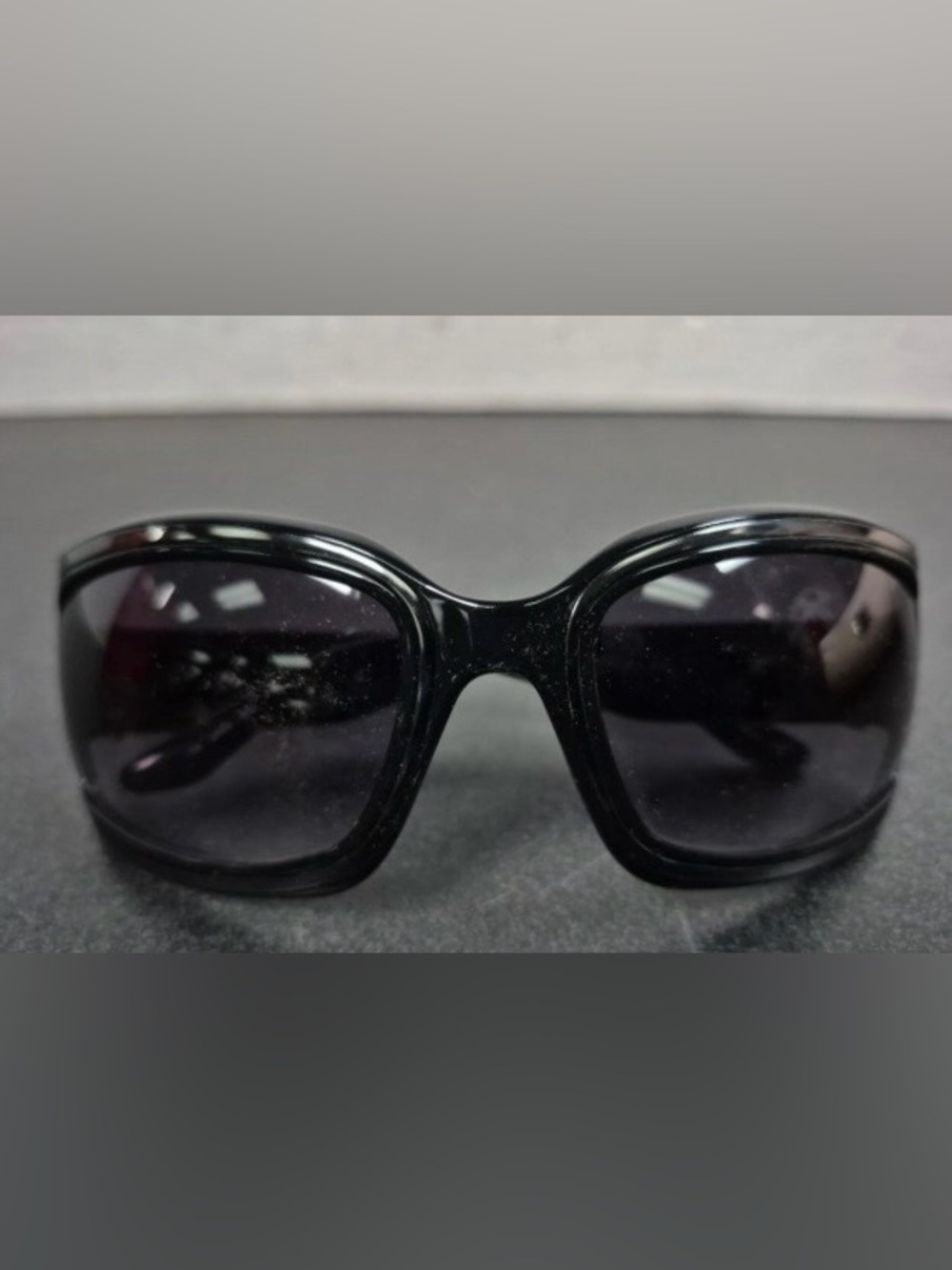 Jimmy Choo Black Oversized Women’s Sunglasses - no scratches w case